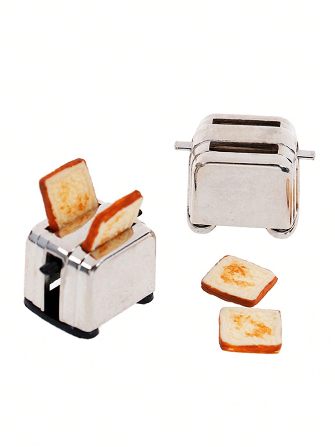 1:12 ドールハウスミニチュアトースター、家の装飾用ミニシ - Small Appliances のレビューと価格