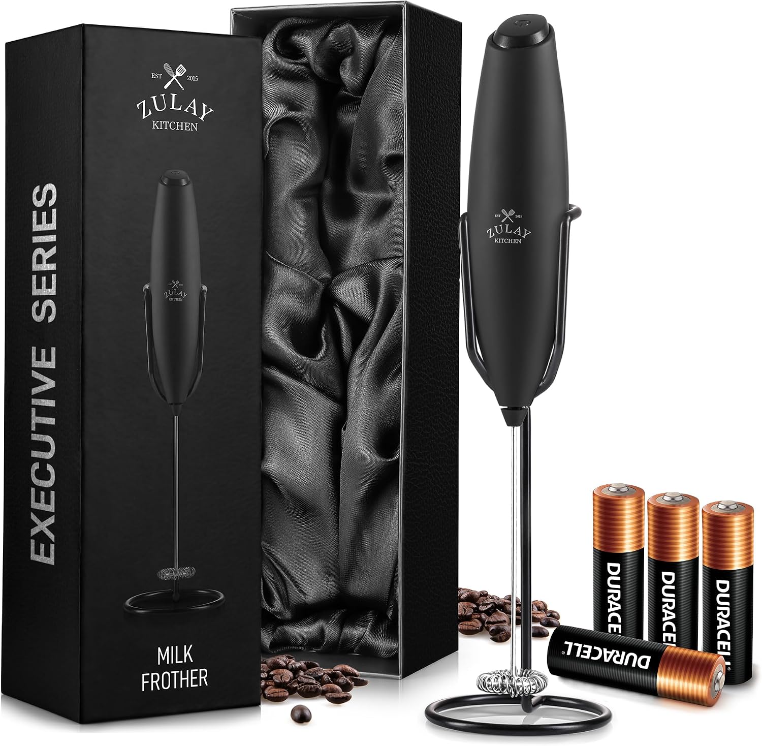 電動ミルク泡立て器 ハンドヘルドフォームメーカー ラテ カプ - Electric Milk Frother Handheld のレビューと価格
