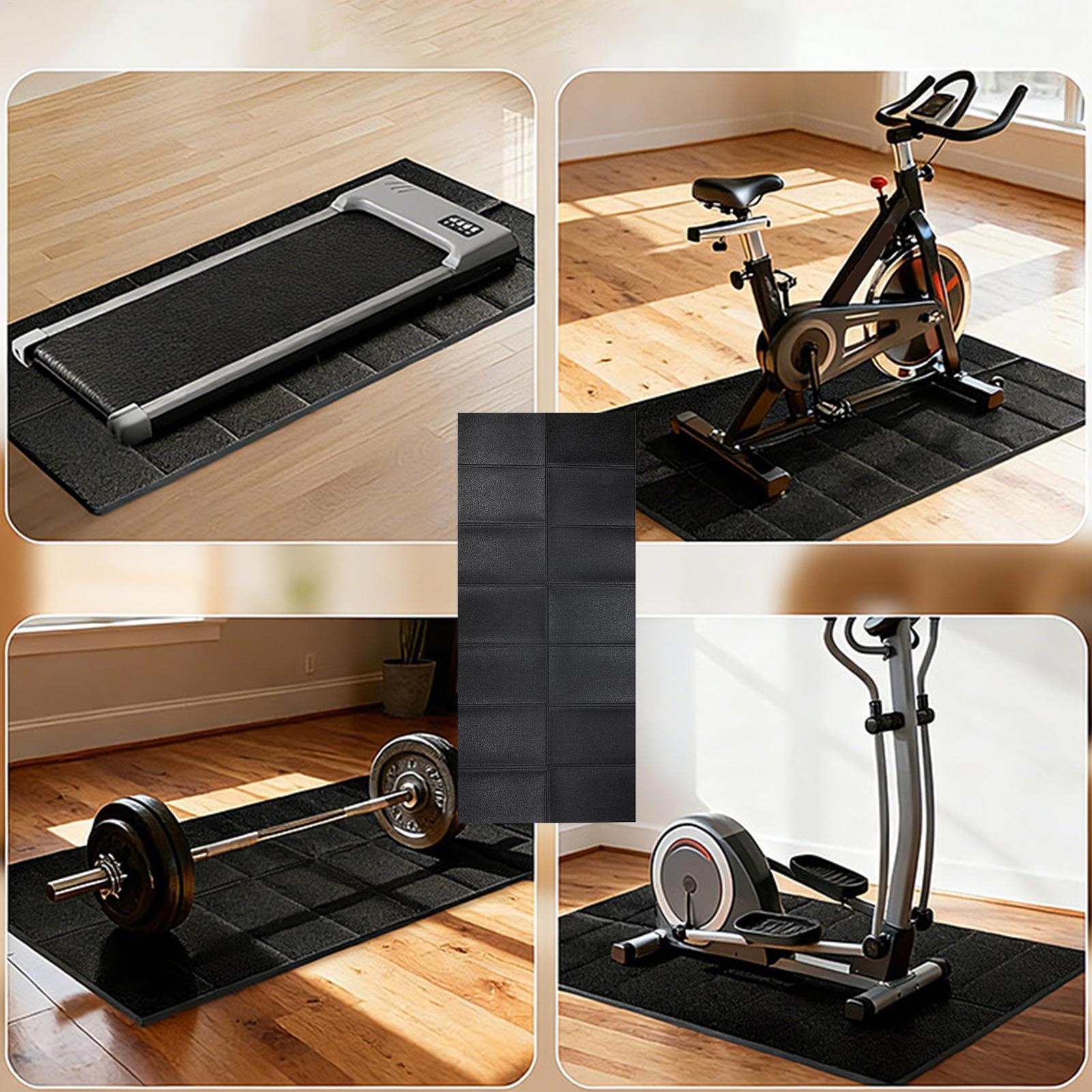 トレッドミルマット振動吸収ヘビーデューティトレッドミルフロア - Home Appliances のレビューと価格