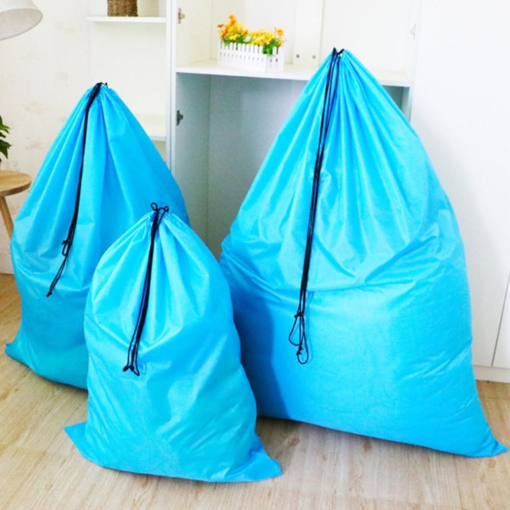 耐久性のある防水巾着袋 大容量 超大型ダストバッグ 再利用可 - Laundry のレビューと価格