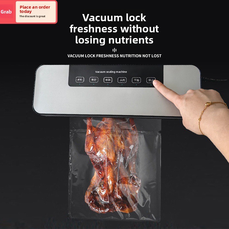 真空シーリング、コンプレッサー、家庭用食品包装、プラスチック - Food Vacuum Sealer Machine のレビューと価格